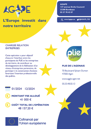 PLIE : affiche sur les les relations entreprises