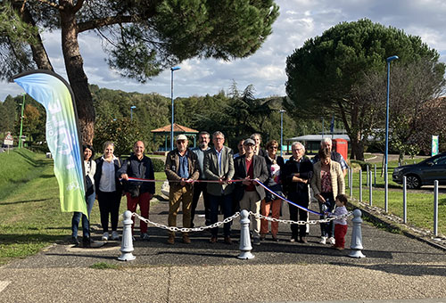 Inauguration du pôle de mobilités de Pont-du-Casse 